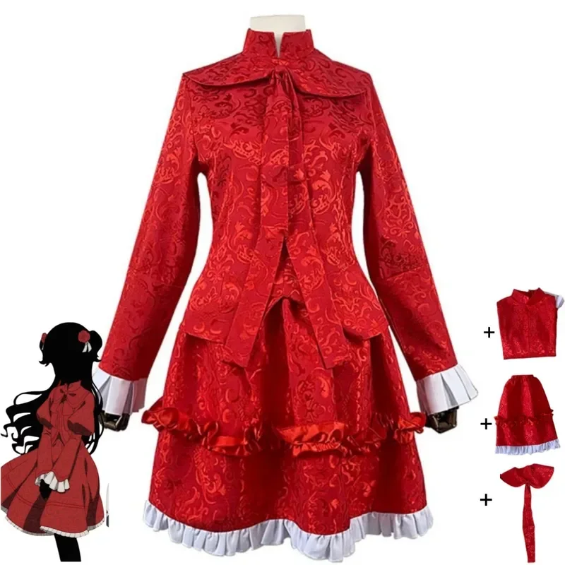 

Anime SHADOWS HOUSE Kate Shadow Cosplay Costume Lovely Kawaii Lolita Short Red Dress Dailydress Hallowen Carnival Party Suit