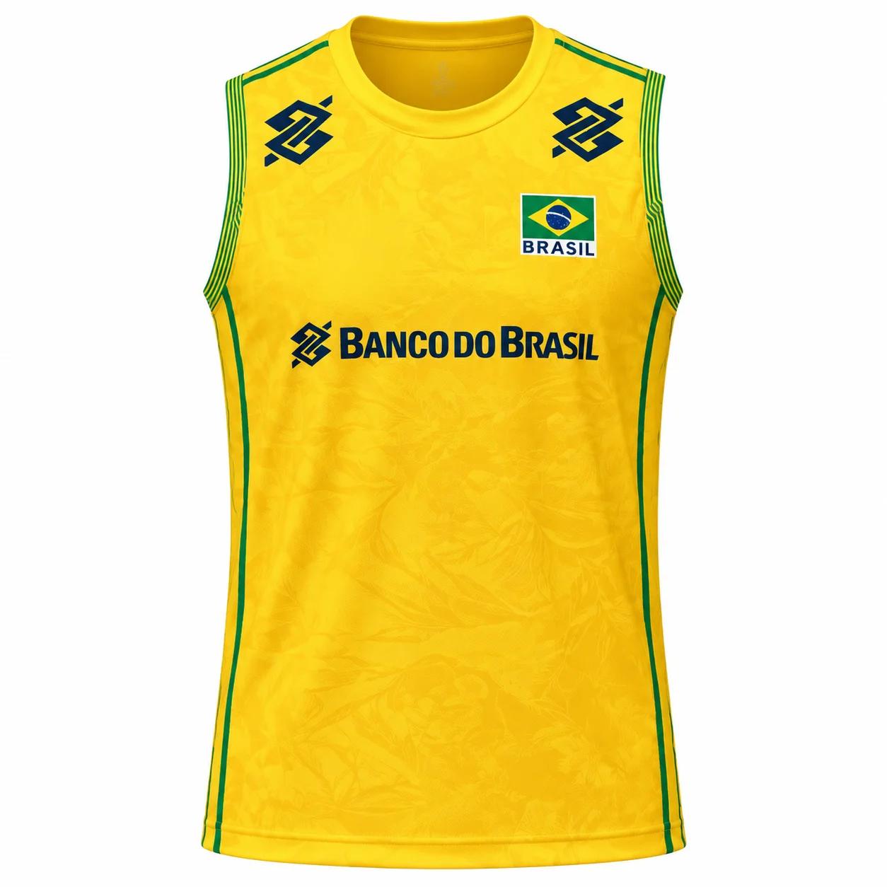 Brasilien Volleyball-Trikot 2026, Unisex CBVP Ärmelloses Weste, Atmungsaktives Trainings-Shirt, Beach-Volleyball-Tanktop für Herren und Damen – Detail 6