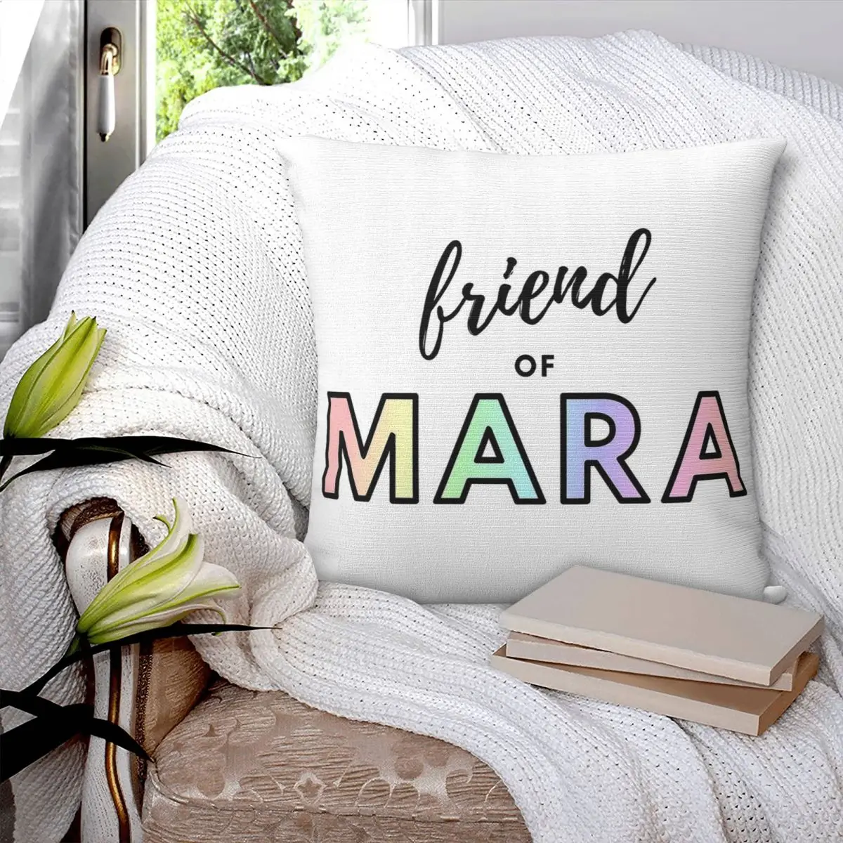 Friend Of Mara She Ra Square Pillowcase Pillow Cover Polyester Cushion Zip Decorative Comfort Throw Pillow for Home Car