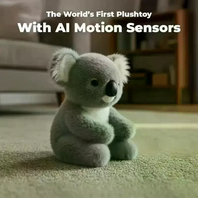 Coala bonito brinquedo de pelúcia macio animal de pelúcia boneca que imita movimentos naturais suporte emocional cura presente para todas as idades