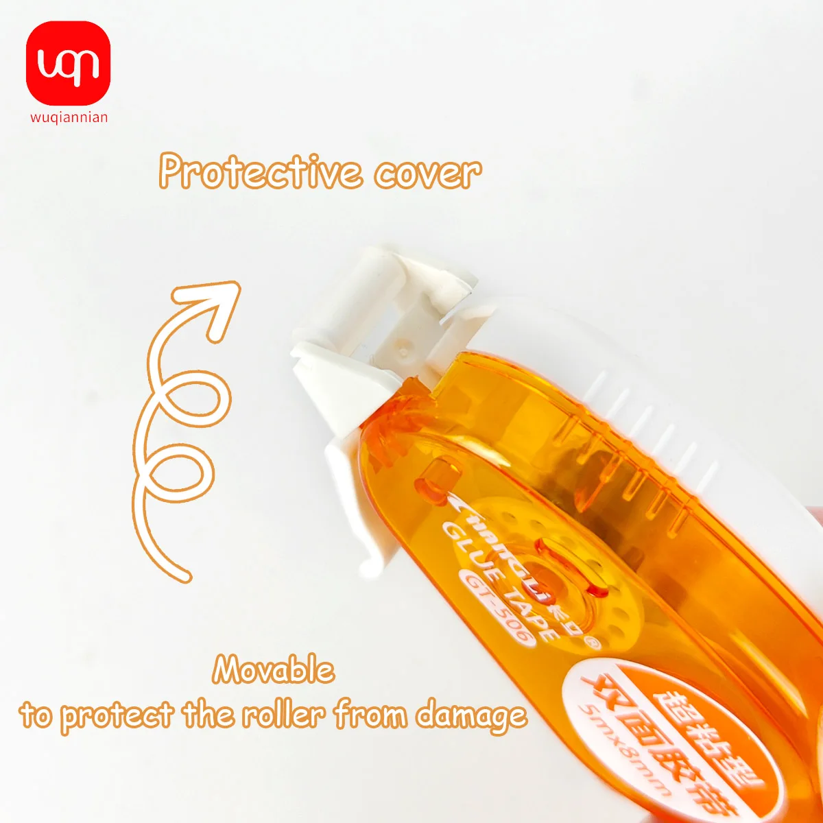 WQN-3/6 قطعة الشريط والشريط على الوجهين ملء سجل القصاصات الديكور اللوازم المكتبية القرطاسية 8 مللي متر x 5 متر