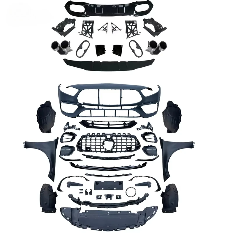 

2019-2024 Class W177 Hatchback Sport Car Facelift Body Kit Wide A45s Exterior Decoration New Bumper Upgrade