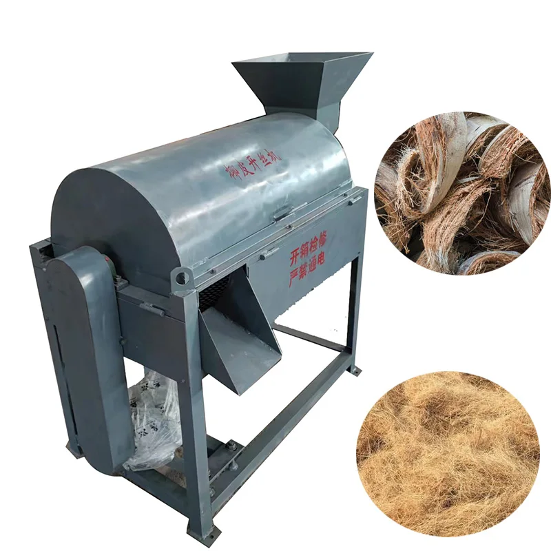 

Coconut Peels Husk Defiber Machine/coconut Palm Fiber Extractor/coconut Fiber Coir Extracting Machine