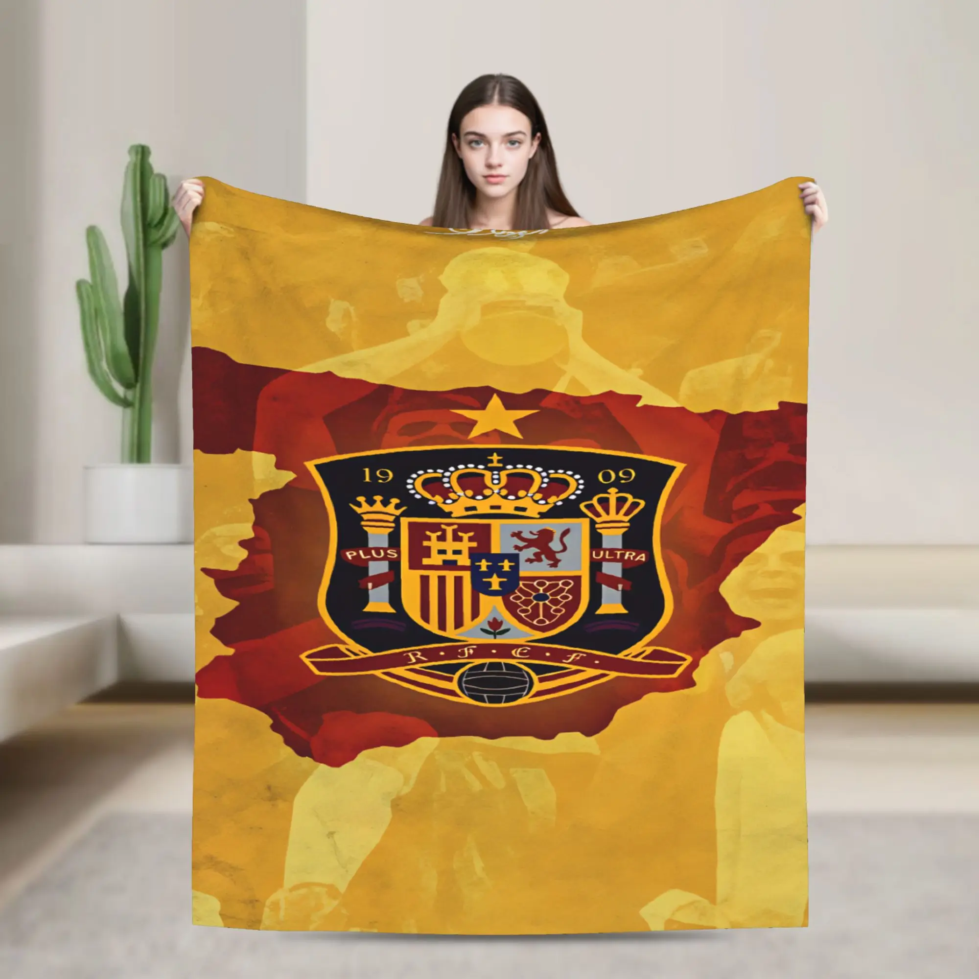 make spain great again  Blankets  Soft Graphic Plush Throw Blanket For Couch Chair Sofa Bed Travel Flannel Bedspread Bed Cover