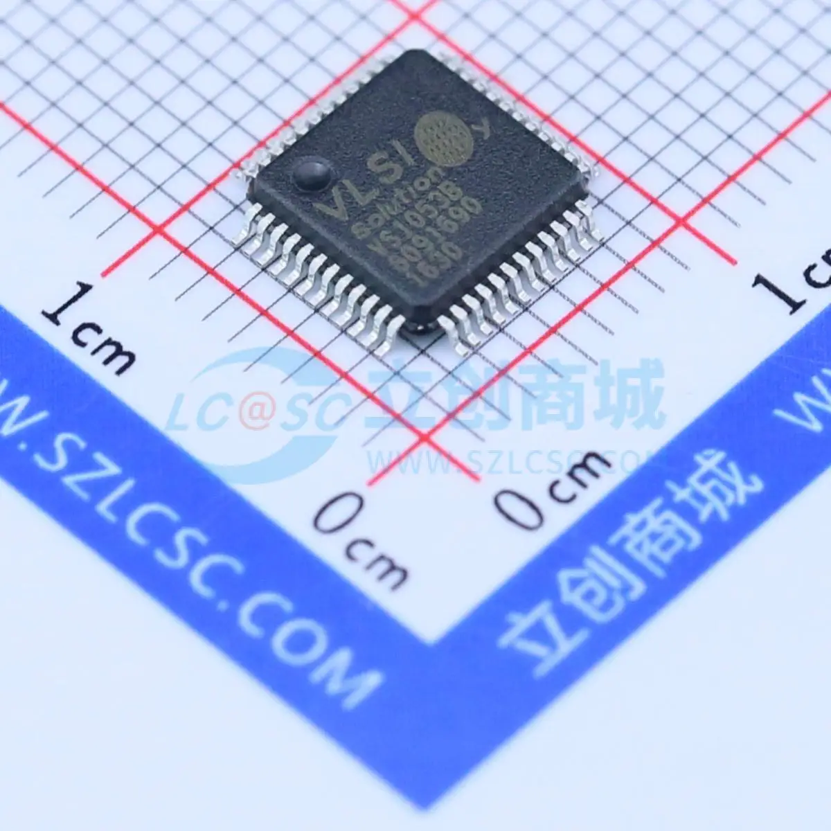 2pcs VS1053B-L LQFP-48(7x7) I2S SPI UART 8kHz 48kHz 1.65V 2V 2.5V 3.6V Communication Interface IC