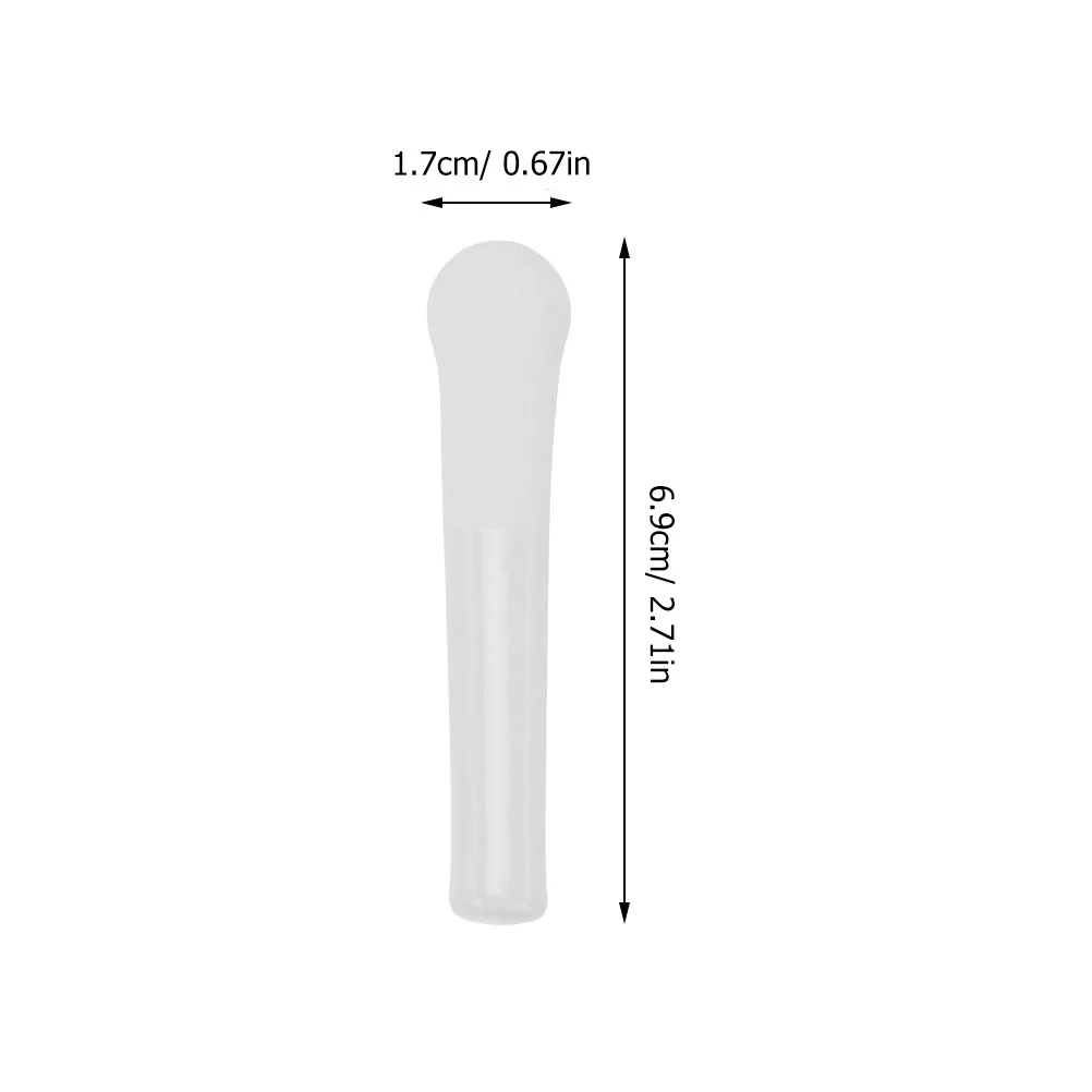 3 Varillas de Molienda de Porcelana, Mortero de Cerámica Multiusos para Triturar Ajo, Medicina, Frutas, Varilla Manual para Uso en la Cocina