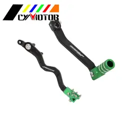 CNC Motorcycle Gear Shift Lever Shifter Pedal Brake Pedal For KAWASAKI KLX250 KLX 250 D-TRACKER 2001 2002 2003 2004 2005-2020