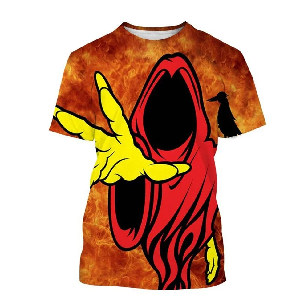 

3D Printed Plus Size Men's T-shirt Fashion Crazy Clown Posse Icp Fun Pattern Sport Quick Dry Breathable for Men and Women