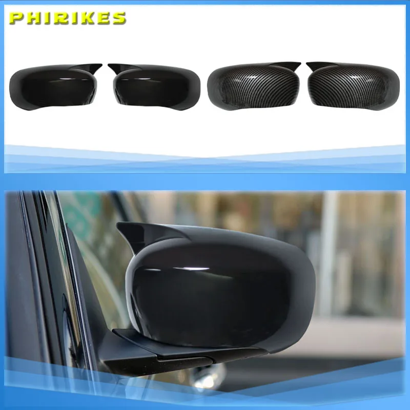 

For Chrysler 300/300C Dodge Magnum Charger 2005-2010 rearview side mirror cover decoration carbon fiber style