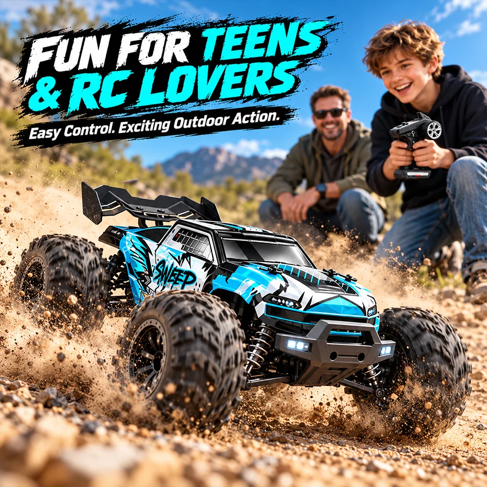 SIHAO Remote Control Off Road Buggy Racing Truck 4WD 1 16 RC Car 80KM H Super Brushless 50KM H Brushed High Speed Drift Toy