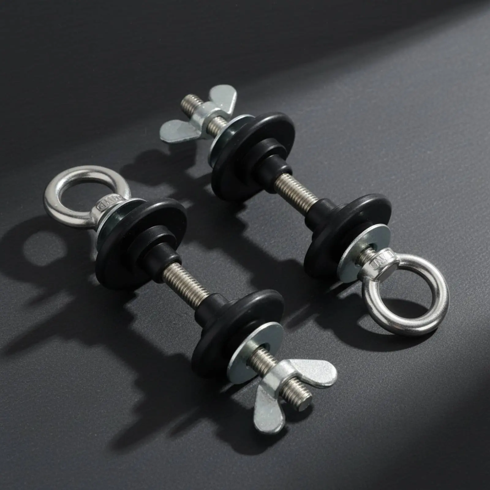 

Squat Rack Attachment Multi Use Resistance Band Hook Pull down Peg Easy to Install Squat Rack Peg Secure Fastening