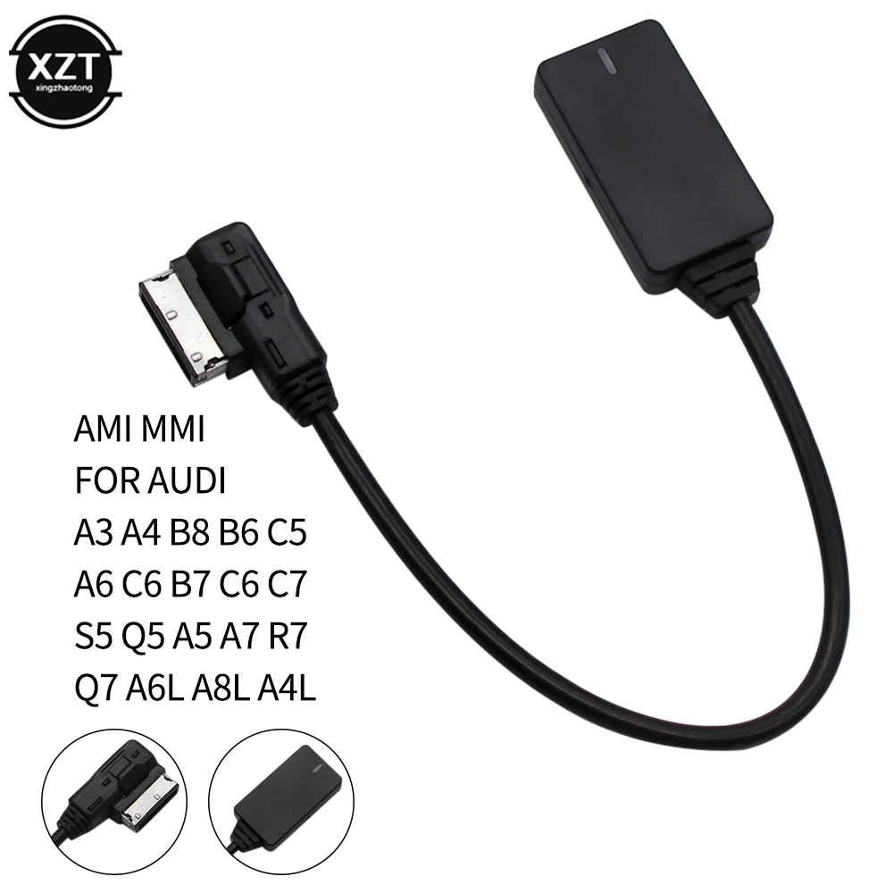 

AMI MMI MDI Wireless Aux Bluetooth-compatible 5.0 3G Audio Adapter Cable for Audi A3 A4 B8 B6 Q5 A5 A7 R7 S5 Q7 A6L A8L A4L