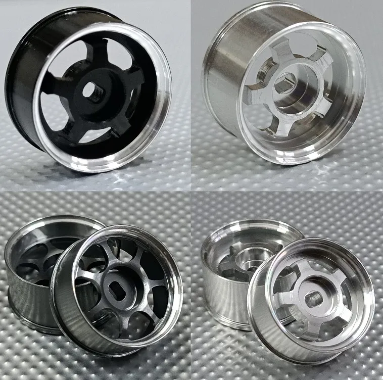 1 Pair/set NEW Metal Drift Wheelhub Suit for MINI-Z MINI-QHGD1 K969 Metal Weheelhub 20mm