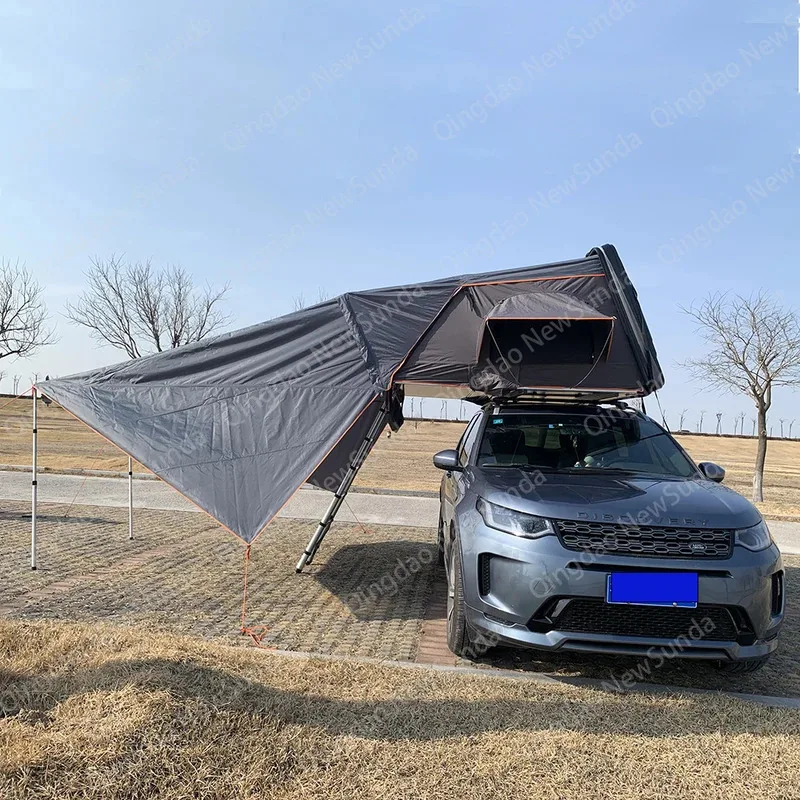 

Camping and Hiking Waterproof Car Roof Tent with Sunshade Off Ground Outdoor Awning Car Roof Top Tents Canopies