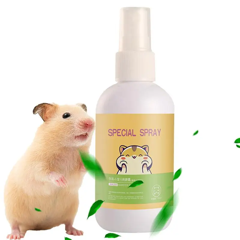 Pet Deodorizing Spray Deodorizing Spray Cage Cleaner For Air Freshening Eliminate Pet Odors Long-Lasting Pet Cleaner For Guinea