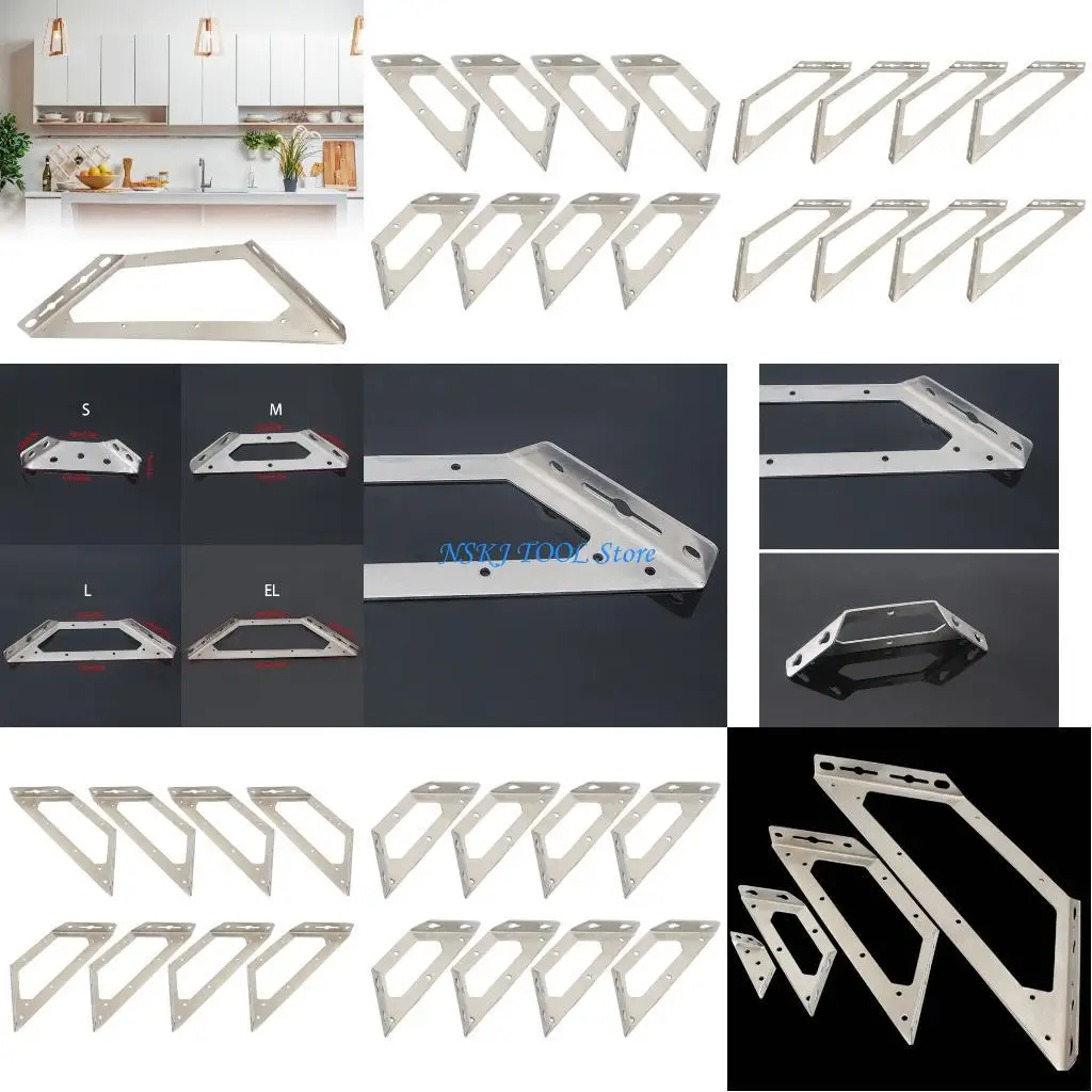 

L8RC Multiple Purpose Untarnished Corner Brackets For Cabinet Bedstead 90 Degree Junctions Permanent Support
