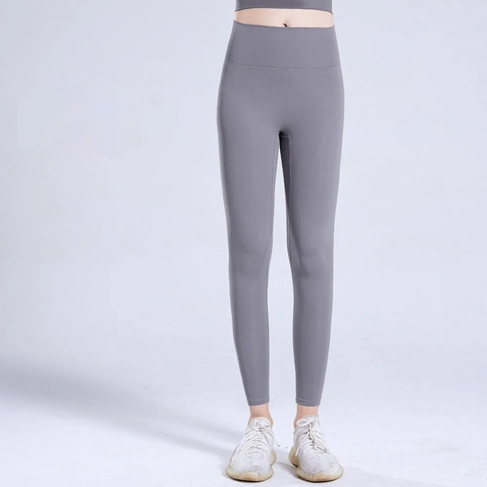 Tight Hip Lift Yoga Pants Elastic Breathable Yoga Leggings Body Lifting Peach Butt Tummy Control Pilates Pants Female