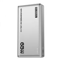 E20-65 65W 74Wh 20000mAh Power Bank External Battery Power Supply w/ 2 Inputs & 3 Outputs Support PD3.0/2.0 QC4.0/3.0 for Phone