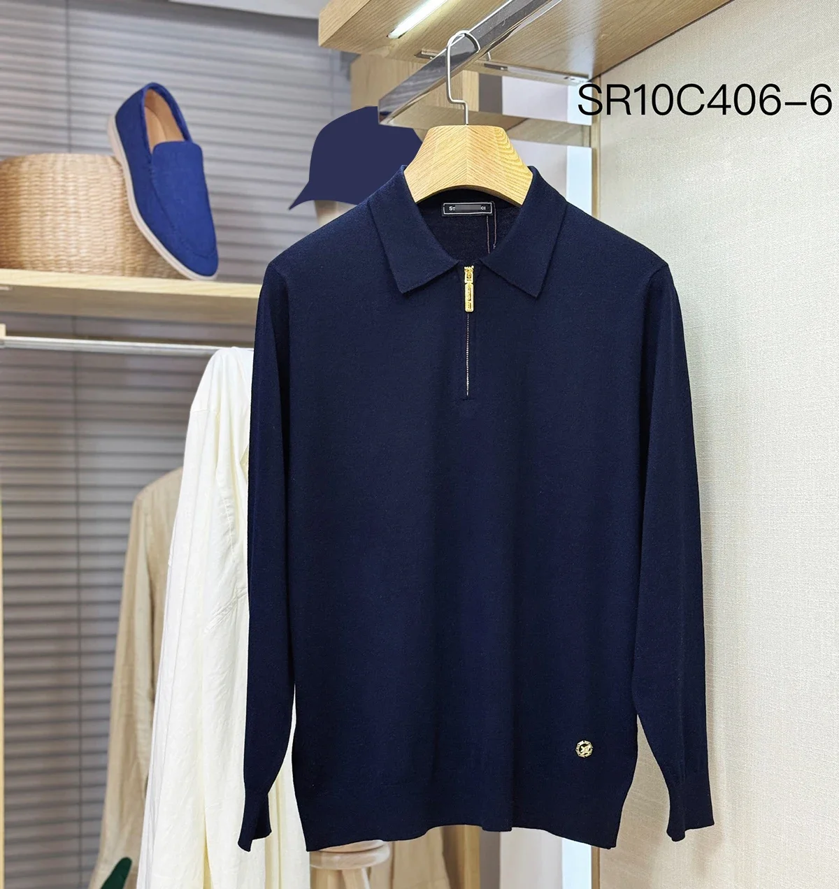 2024DIKU Sweater Cashmere Men's 2025 New Warm Knitting Zipper Casual Fashion High Quality Big Size M-4XL