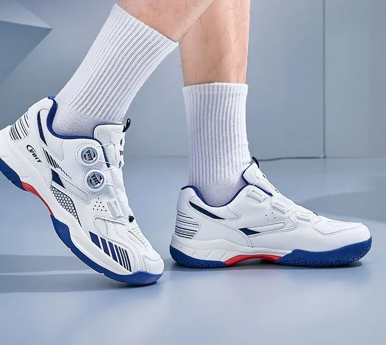 All Seasons Badminton Shoes, Breathable, Non-Slip, Abrasion-Resistant, Men’s and Women’s Professional Training Sneakers, Tenni