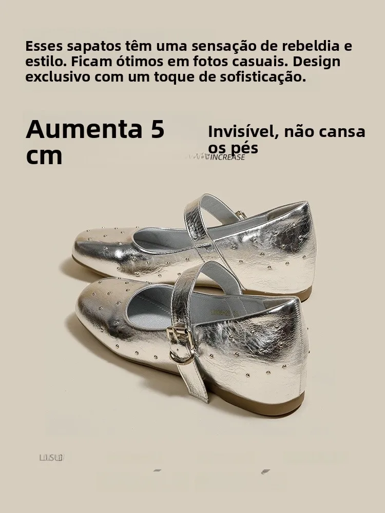 silver-mary-jane-ballet-shoes-women's-buckle-high-heel-fashion-single-shoes-leather-inner-heightening-2025-new-style-autumn