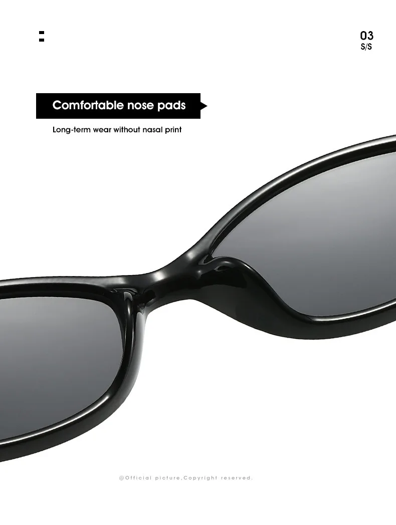 Retro Oval Frame Sunglasses Fashion Personalized Trendy Small Frame Sunglasses Punk Cat Eyes Sunshade Sun Protection Glasses