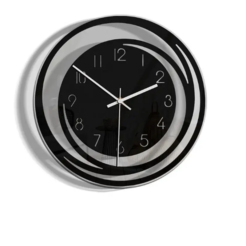 

Creative wall clock, silent and popular watch, simple decoration for living room, fashionable watch