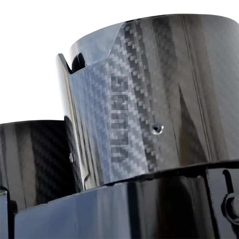 Exhaust Tip for BMW M850/850i 4.4T (G14/G15/G16) 2018-2025 Carbon fiber style exhaust four outlets pointed carbon Muffler Cutter
