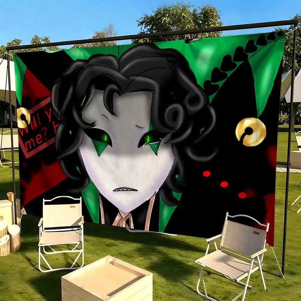 The F-Freak C-Circus H-Harlequin  Flags for Bedrooms Home Decor Items Outdoor Decors Garage Decoration Flaga