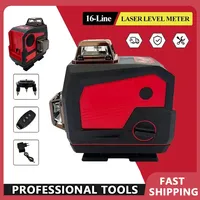 Fit Milwaukee 360° Self-Leveling Laser Level Meter 16 Lines Cross Green Light Horizontal & Vertical Tool Precision Measurement