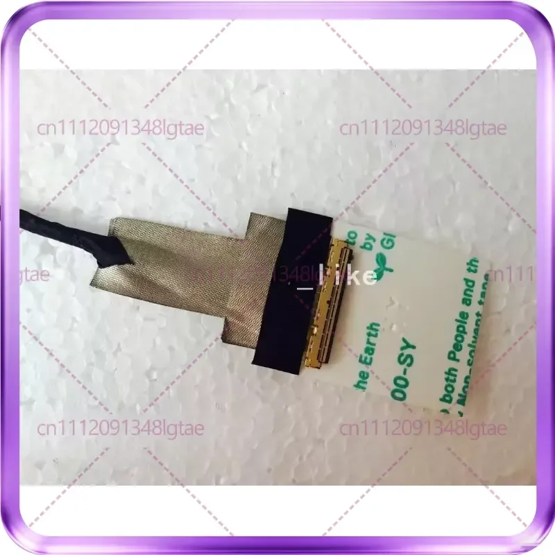 For ASUS N56 N56V N56D N56SL N56VZ DDNJ8GLC100 40 Pin LVDS Video Flex Cable High Resolution Display Ribbon Wire Replacement