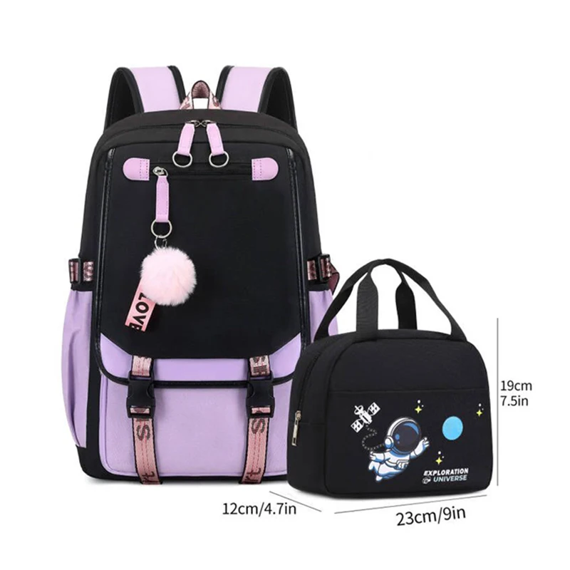 New girls refrigerator models primary school students schoolbag junior high school leisure girls shoulder bag decompression wate