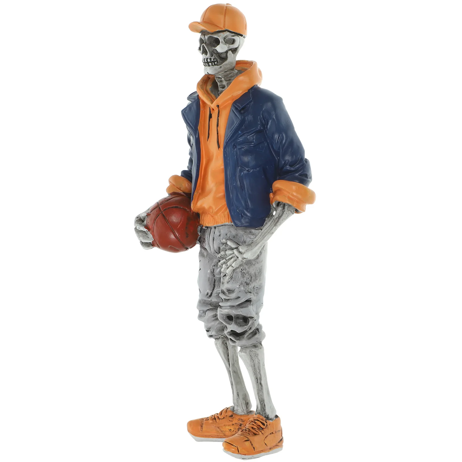 

Statue Ornaments Skeletons Desktop Halloween Outdoor Decoration Figurine Resin Craft Body Part for Home