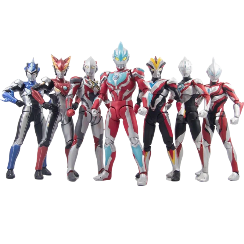 Genuine Bandai SHF Ultraman Series  Joints Movable Anime Action Figures Model Figure Toys Collectible Gift for Toys Hobbies Kids