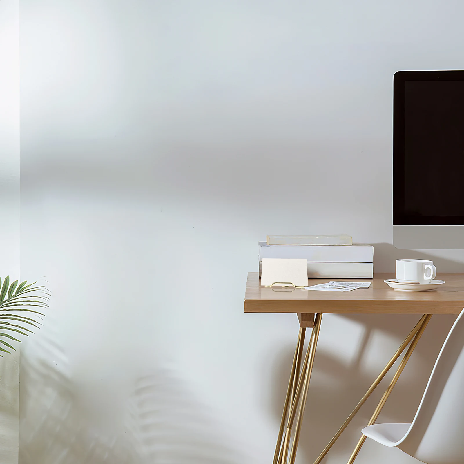 حامل بطاقات عمل معدني للمكتب، قاعدة غير قابلة للانزلاق، تصميم بسيط، منظم مكتب قوي، حامل بطاقات عمل #1