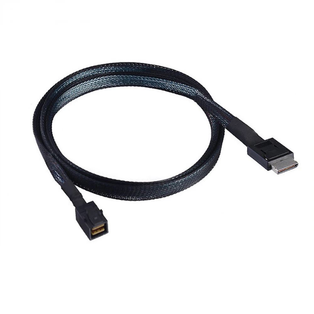 

High Speed PCIE Oculink SFF 8611 4I to MINI SAS SFF-8643 Server Internal Cable