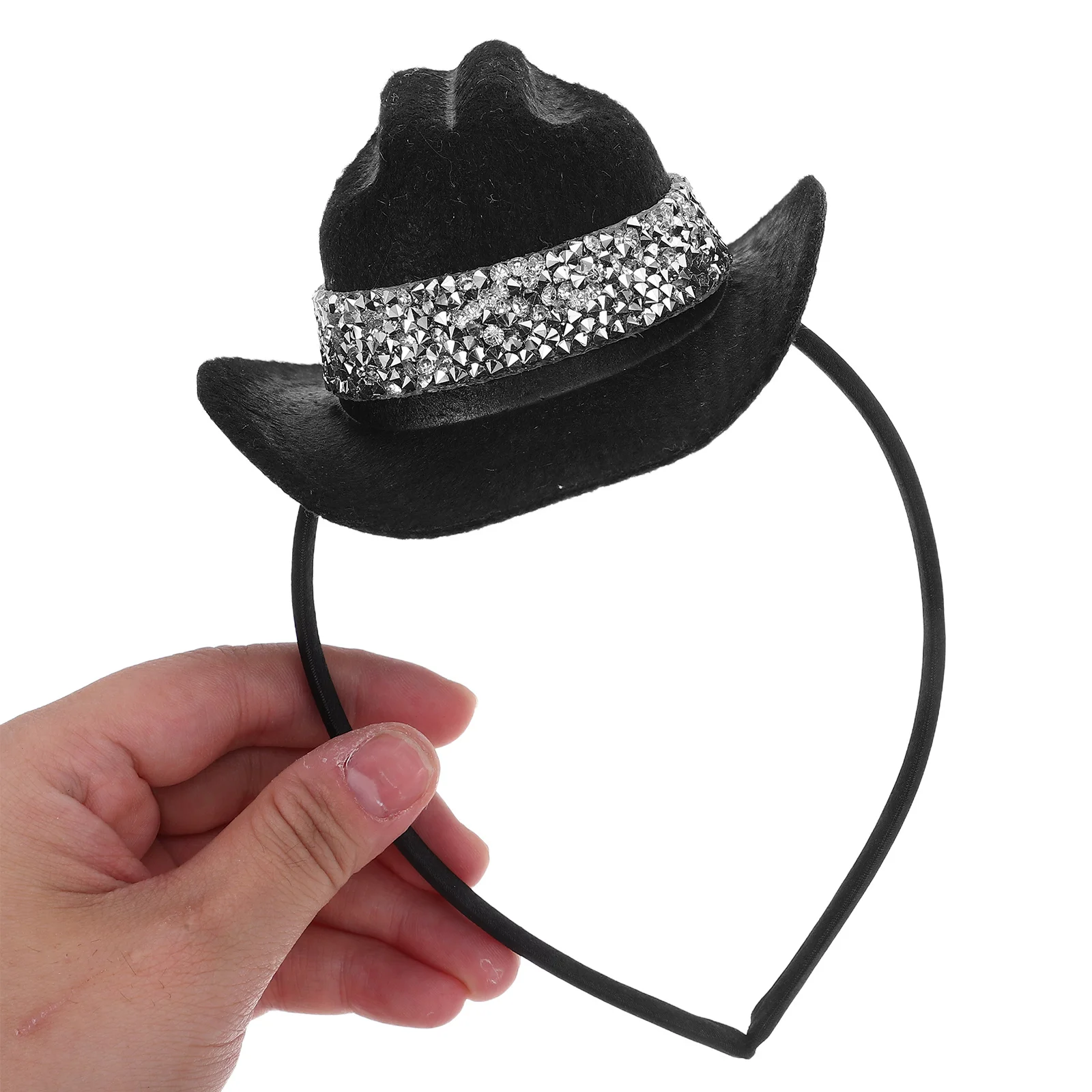 

Elegant Mini Top Hat Headband Fascinator Costume Headwear for Women Cosplay Party Carnival Tea Party and Event