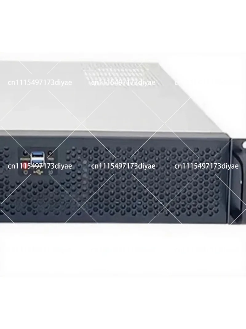 2U Short Depth 300mm Rackmount Chassis for ATX Motherboard with 2x 80mm Fans
