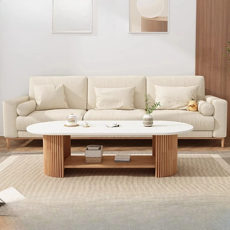 

Metal Wheel Coffee Table Designer Extendable Smart Unique Coffee Table Luxury Space Saving Mesa De Centro Furniture Home