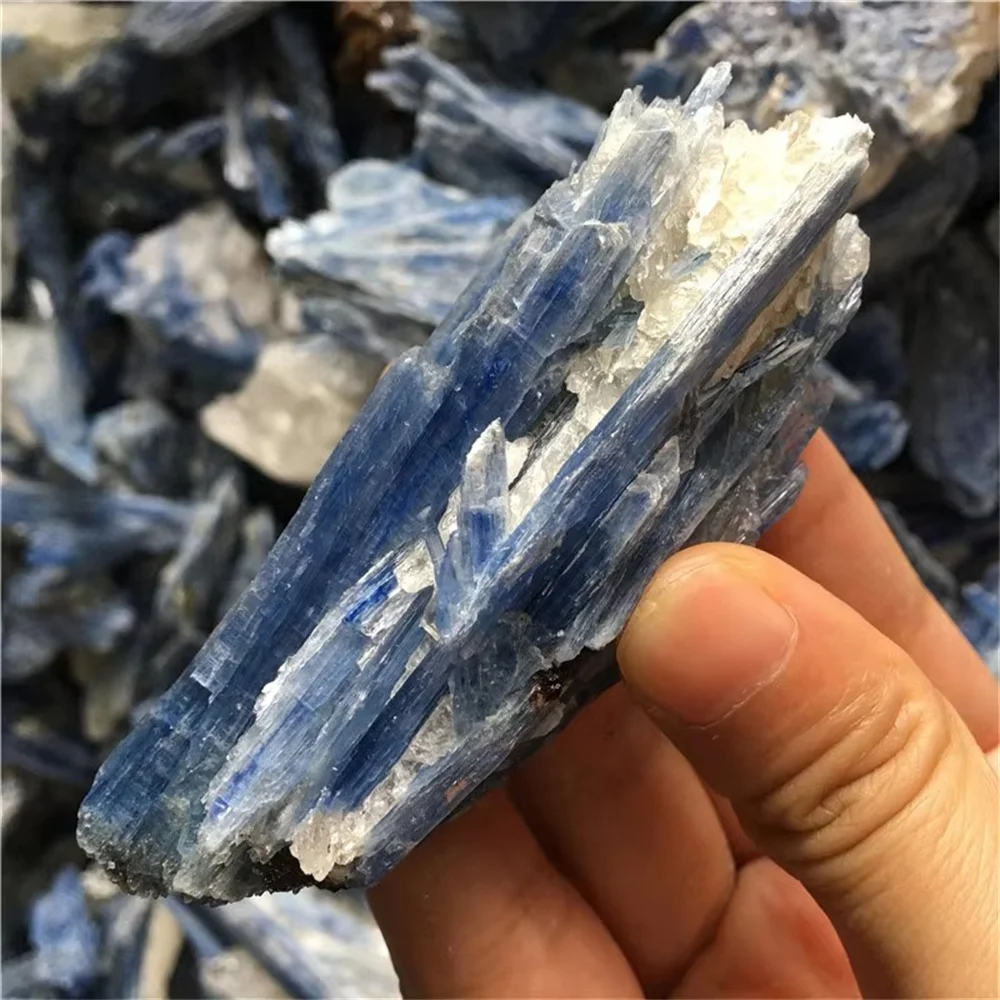 Natural High Quality Blue Bulk Rough Kyanite Mineral Specimen  Energy Stone Healing Kyanite Crystals Gifts Home Decorations