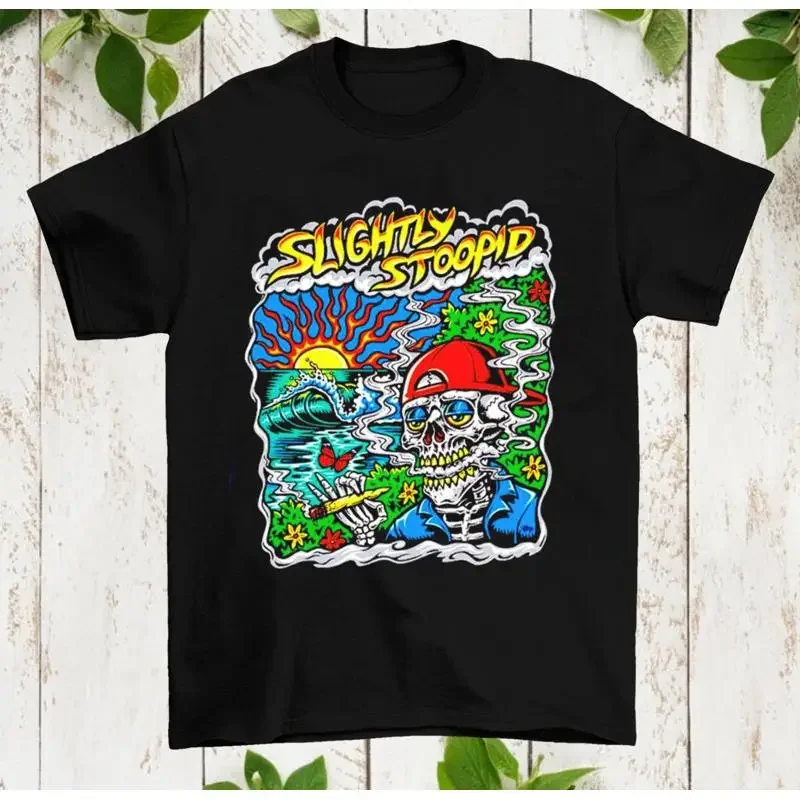 New Slightly Stoopid Wake And Bake Black All Size S To 234 Xl T Shirt Ah1212