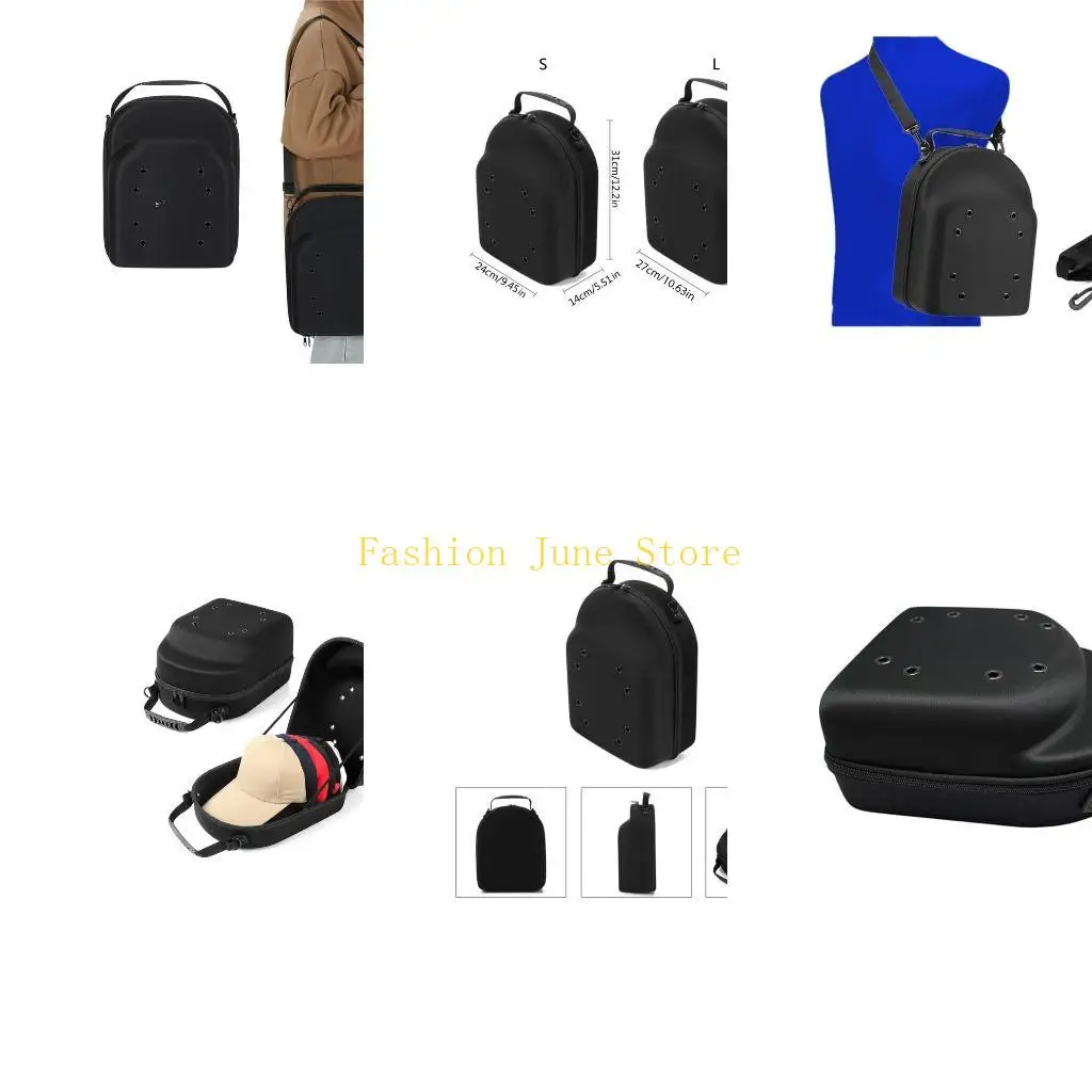 N5KA Baseball Hat Holder Multifunctional Baseball Hat Case Hard Travel Cap Case Holder Waterproof Cap