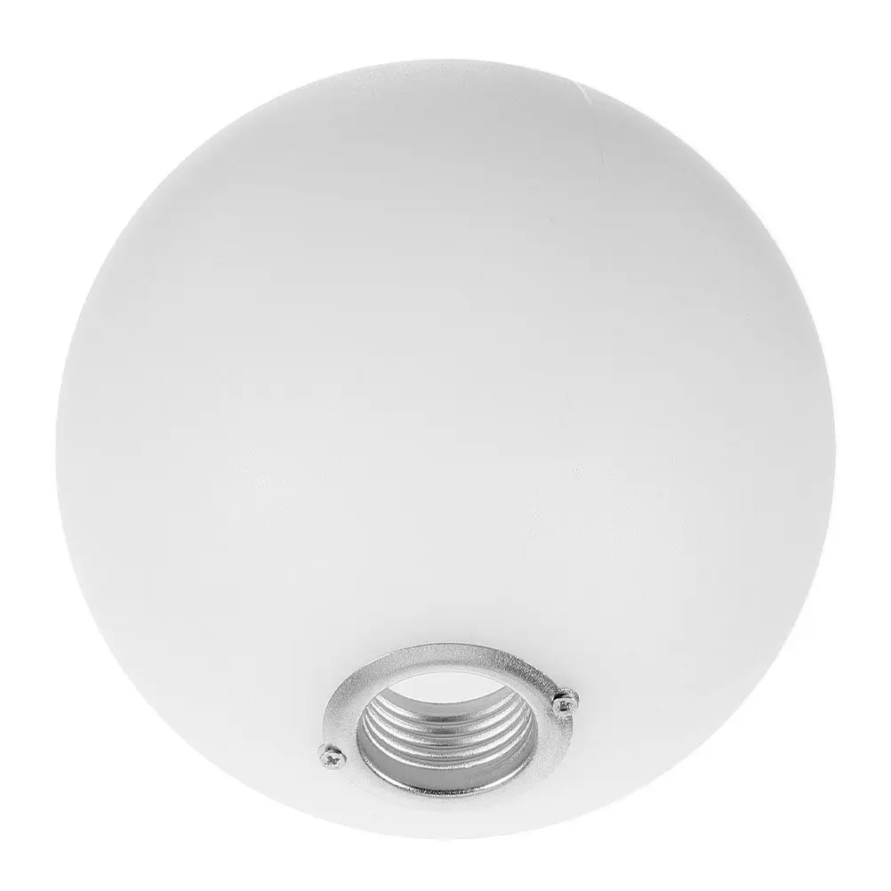 White Frosted Globe Lamp Shade 130Mm Round Plastic G9 Lampshade Replacement for Ceiling Pendant Floor Lamps Contemporary