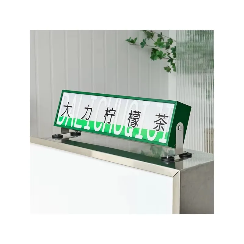 Roof decorative lightbox, Type-C charging cable, desktop charging lightbox sign