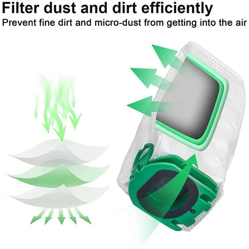 Replacement Parts Dust Bag For Vorwerk Kobold VB100 VB 100 FP100 FP 100 Cordless Vacuum Cleaner Accessories