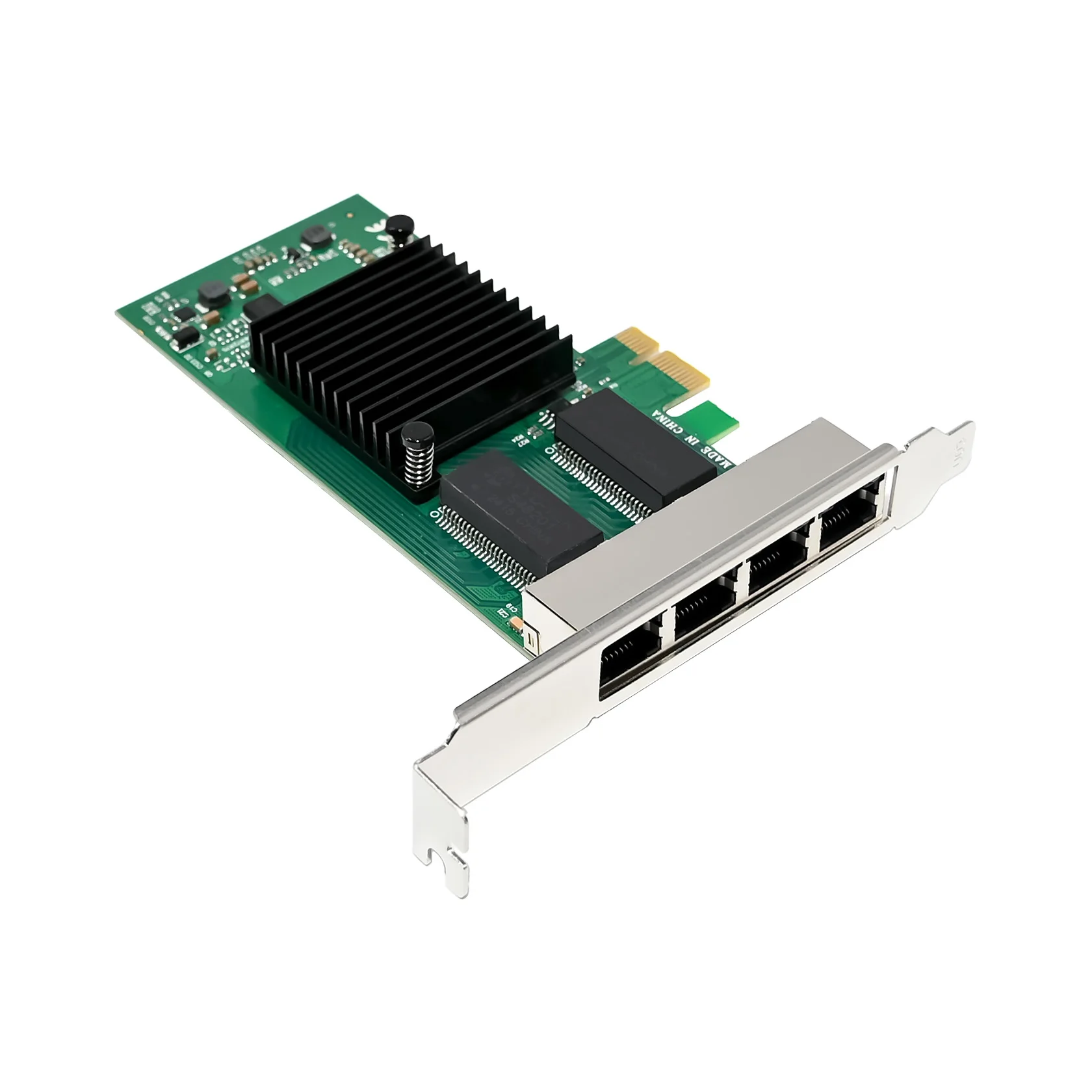 NIC per visione artificiale PCIe X1 I350-T4 Quad-1G RJ45
