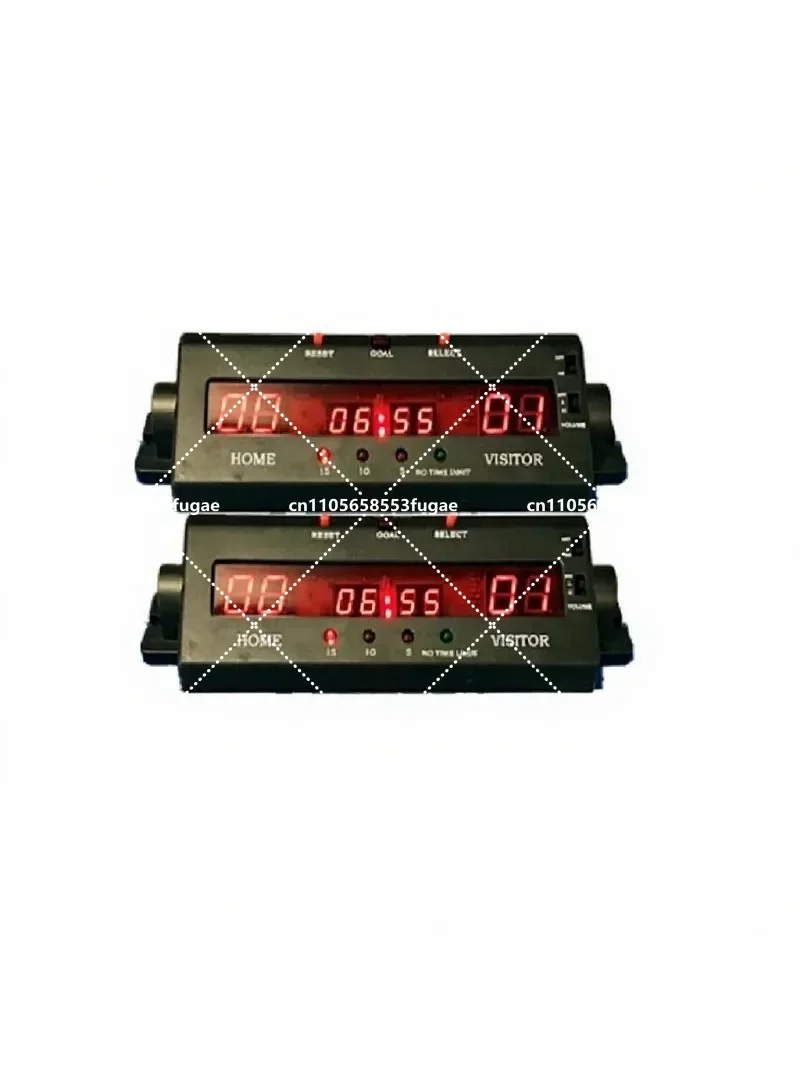 Indoor Plastic Air Hockey Game Parts with Electronic Score Counter - Table Accessories for Fun Family Competitions