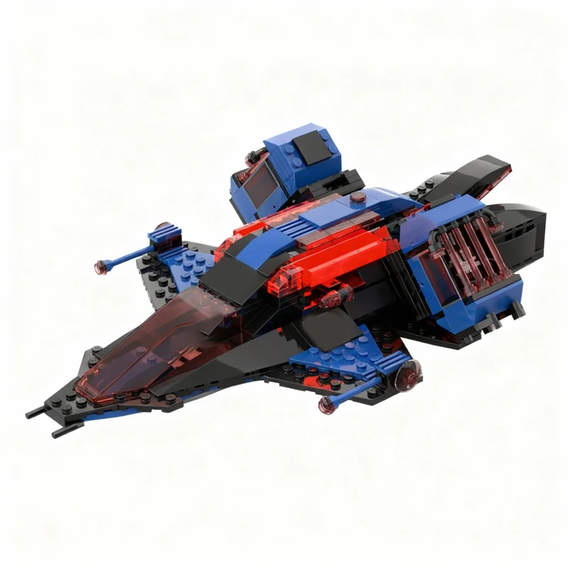 456pcs MOC Interstellar Space Police I Guard Space Model Toy Building Blocks Construction Christmas Gift Art DIY 3D Birthday