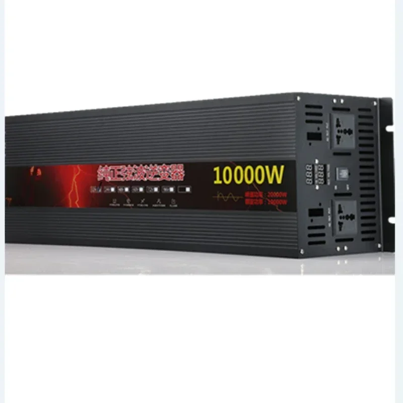 

Hot Sales Pure Sine Wave Inverter Vehicle-mounted High-power Large Truck Inverter 12V24V96 To 220V Battery Converter.
