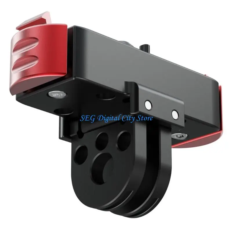 

U75B Aluminum Alloy Quick Release Mount for Max2 Action Cameras Secure 360 Rotation